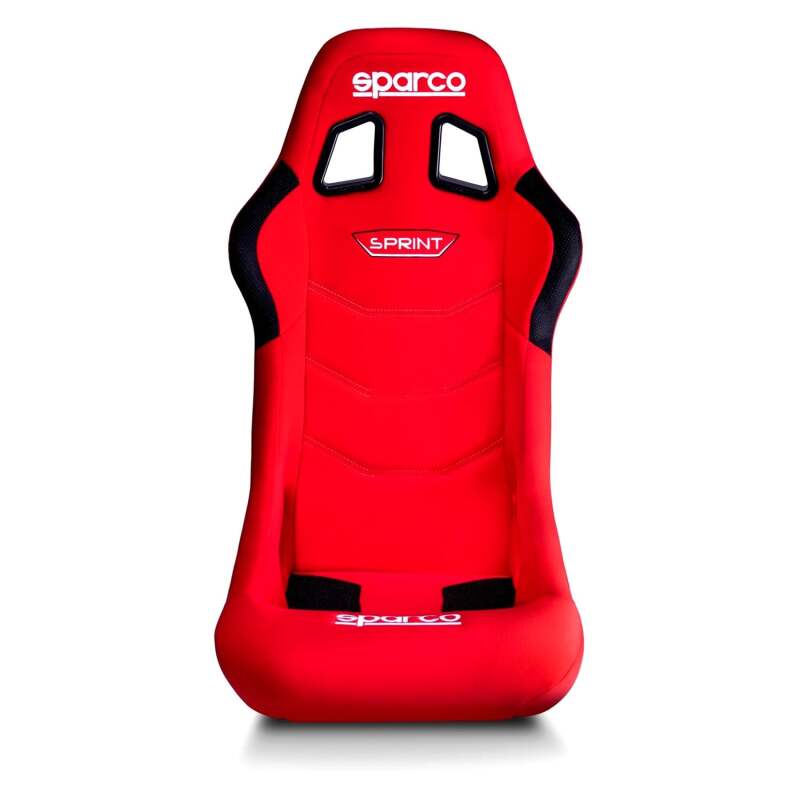 Sparco Sprint+ Steel Frame Racing Seat - Red Cloth, image 3