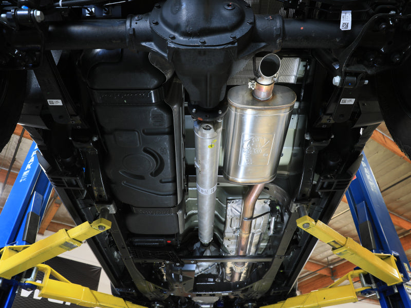 aFe Rock Basher 3in Turn Down Cat-Back Exhaust - Chevrolet Colorado / GMC Canyon 2.7L 2023-2026, image 3