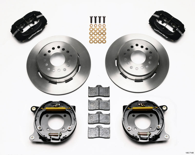 Wilwood Forged Dynalite Rear BBK - Chevrolet Camaro, Pontiac Firebird 1993-1997