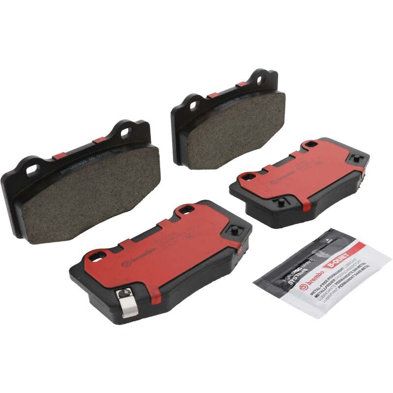 Brembo PRIME Ford Mustang Shelby GT350 Rear Brake Pad Set 110x17x62 - Ceramic
