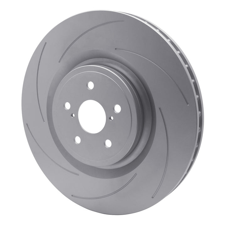 DFC 15-22 Lexus RC F Left Front Geospec Coated Rotor - Slotted