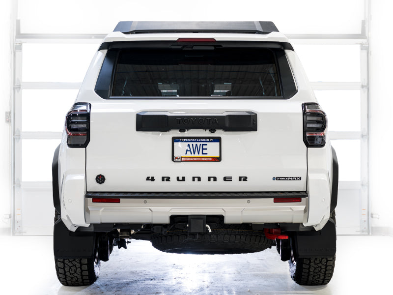 AWE Tuning 2024+ Land Cruiser 2025+ 4Runner 0FG Cat-Back Exhaust W/ BashGuard