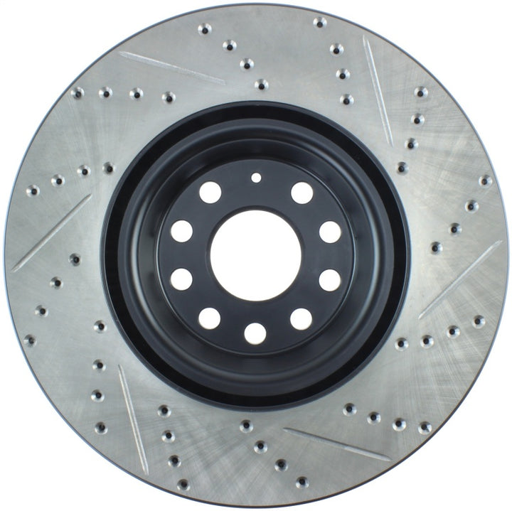 StopTech Slotted & Drilled Sport Brake Rotor for Audi A3 Q3 S3 Volkswagen Arteon Golf GTI Jetta Tiguan - OneFastShop