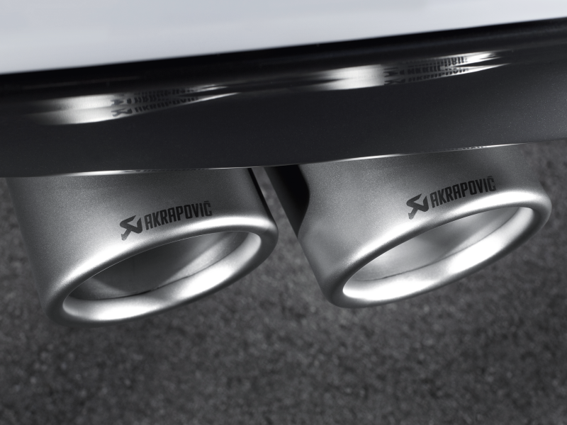 Akrapovic Slip-On Line Titanium Exhaust for 11-12 BMW 1 Series M Coupe E82