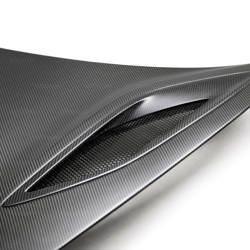 Seibon OEM-style Dry Carbon Hood for Acura NSX 17-18 - OneFastShop
