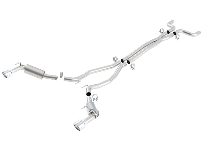 Borla Catback Exhaust for 2010 Camaro 6.2L V8 S Type - Camaro SS/ZL1