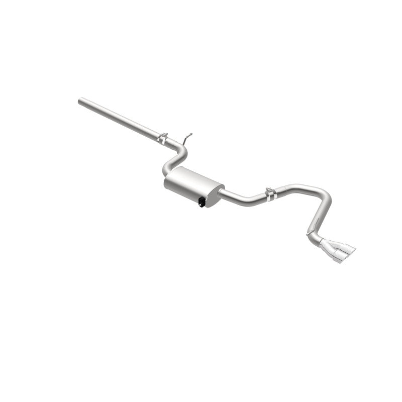 Magnaflow Cat-Back Exhaust System 2015 Volkswagen Golf 1.8L Dual Driver Side Exit 2.5in Polished Tips - OneFastShop