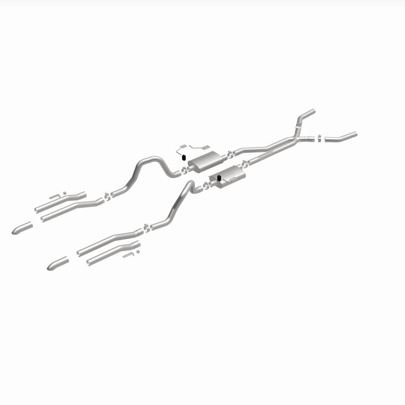 Magnaflow Street Series CB Exhaust System for 67-74 Dodge Charger 7.2L - OneFastShop