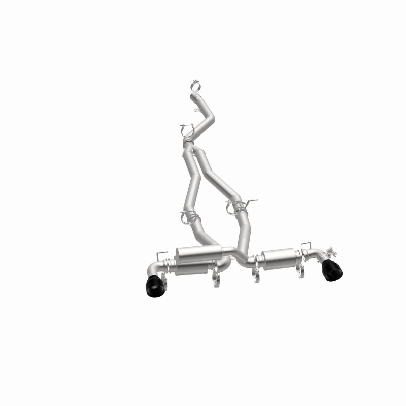 MagnaFlow SPEQ Series Cat-Back Exhaust System with Black Chrome Tips for 2020+ Toyota Supra - OneFastShop