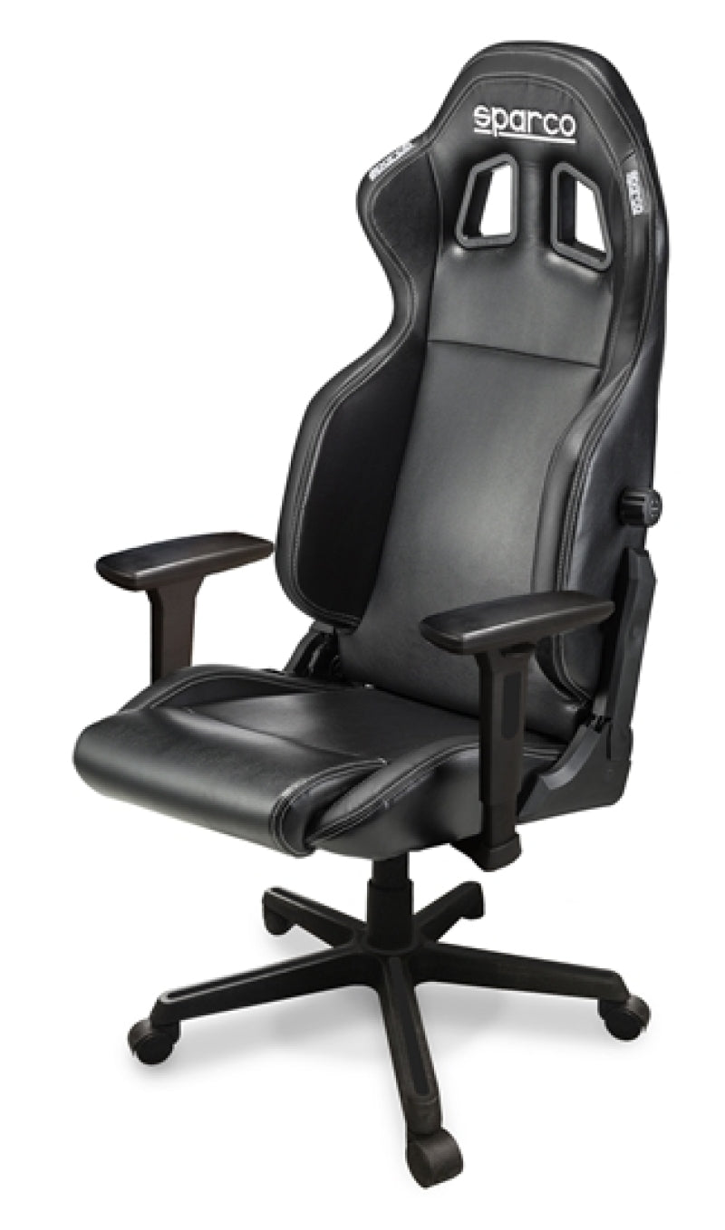 Sparco Game Chair with ICON Design in Black and Blue Colors