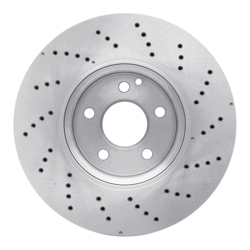 DFC Quickstop Drilled Front Brake Rotor - Mercedes-Benz CLS400 2015-2017, image 4