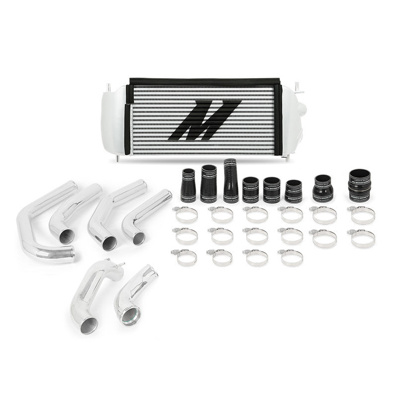 Mishimoto Performance Intercooler Kit with Polished Pipes - Ford F-150 EcoBoost 2.7L 2015-2017 - Silver