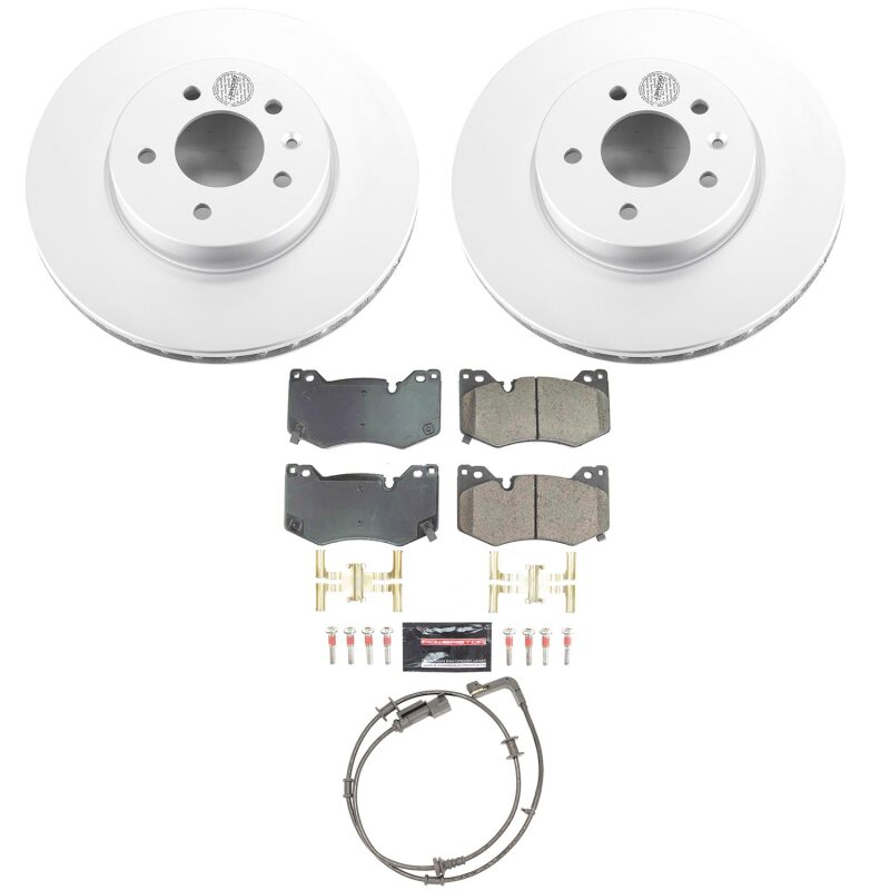 PowerStop Z23 Front Coated Brake Kit - Cadillac CT4 2020-2022 - 321mm Rotors