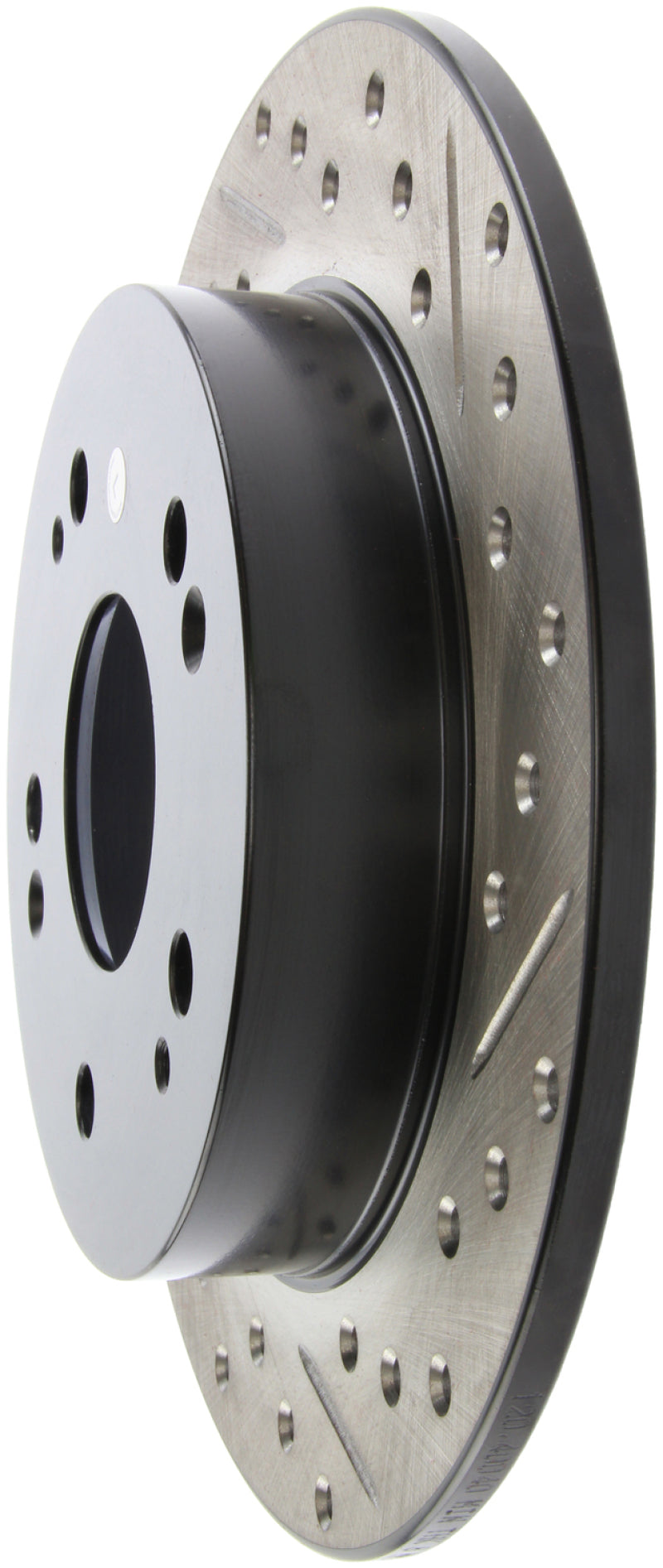 StopTech Slotted & Drilled Rear Rotor for 06-09 Honda Civic Ex/Si - OneFastShop