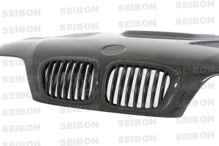 Seibon GTR Style Carbon Fiber Hood for 01-05 BMW E46 M3 - OneFastShop