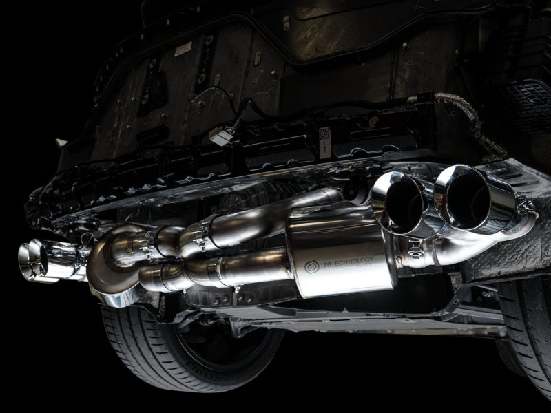AWE Tuning Touring Edition Exhaust with Quad Chrome Silver Tips for 2020 Chevrolet Corvette (C8)