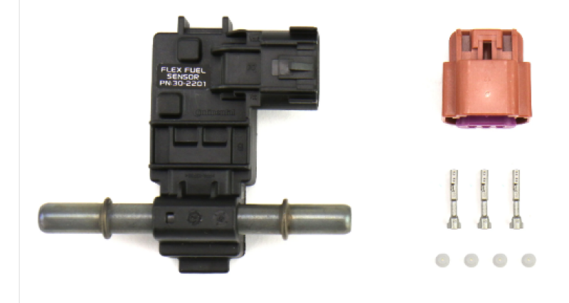 AEM Flex Fuel Ethanol Content Sensor with -6AN Fittings Kit