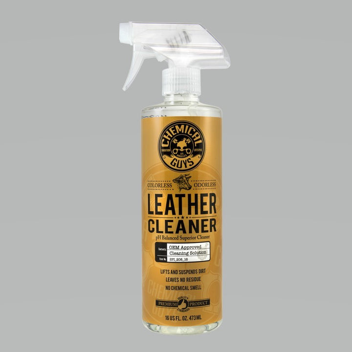 Chemical Guys Leather Cleaner Super Cleaner 16oz - Colorless & Odorless - OneFastShop
