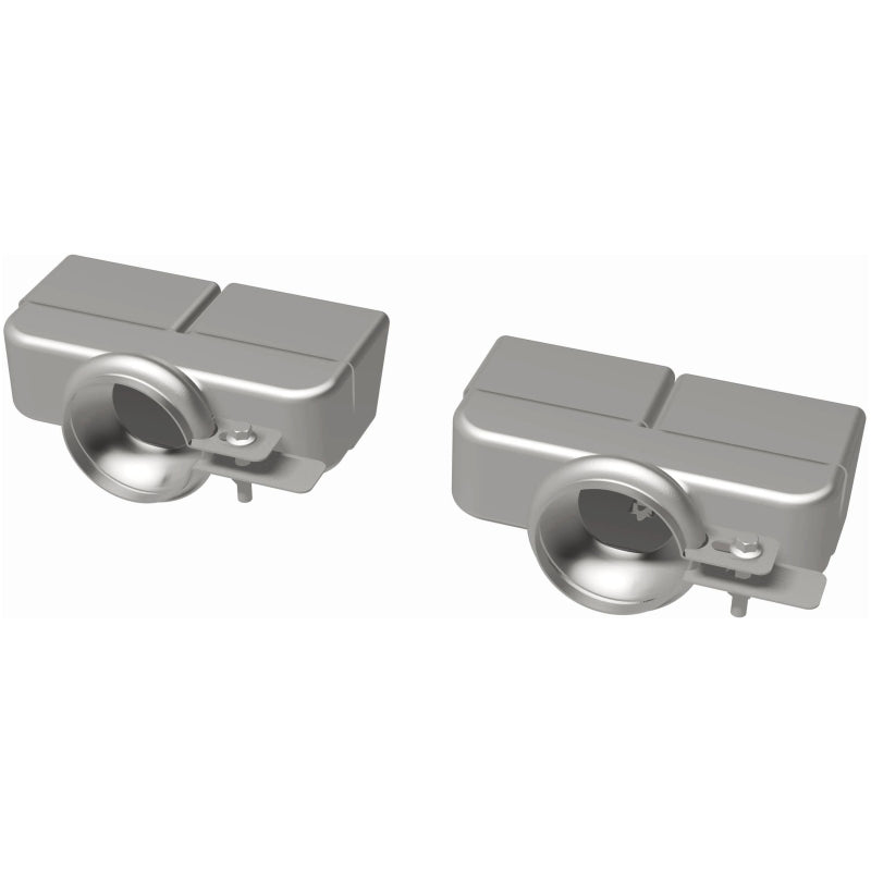 Magnaflow Tip 1-Set Quad Square for 2009-2013 Dodge Challenger R/T, SE, SRT8, SXT, and 2012 Challenger R/T Classic, SXT Plus