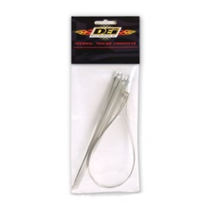 DEI Stainless Steel Locking Tie Set Eight 8in Four 14in per Pack