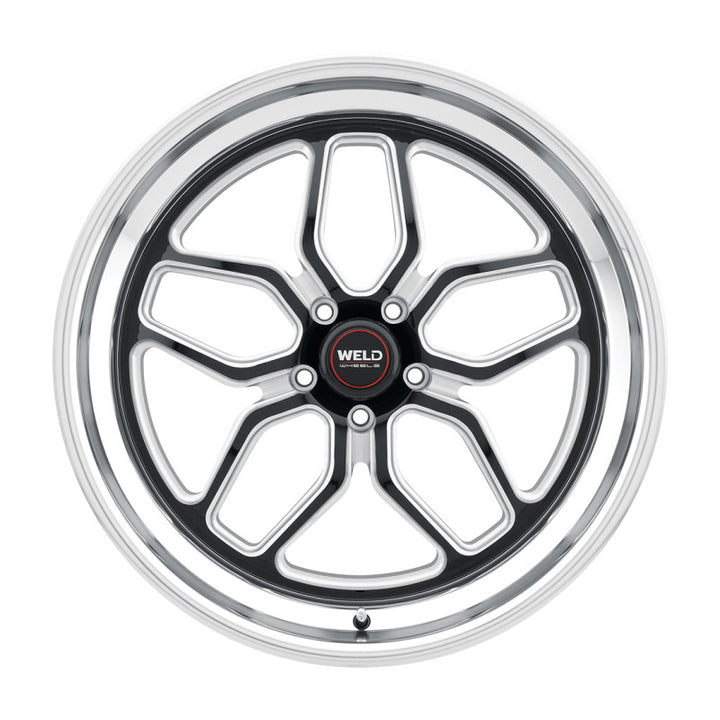 Weld S107 Wheel Rim 22X12 Laguna 5X127 ET06 BS6.75 Gloss Black MIL Dia 78.1 (78.1) - OneFastShop