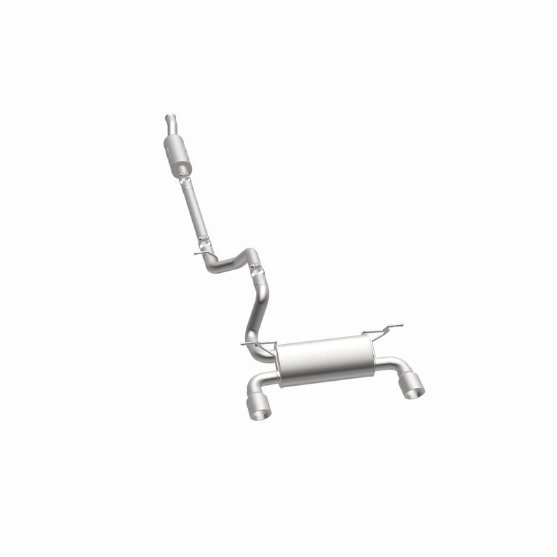 MagnaFlow 2018+ Jeep Wrangler 3.6L 409 SS Dual Split Rear Exit Polished Tips Cat-Back Exhaust - OneFastShop