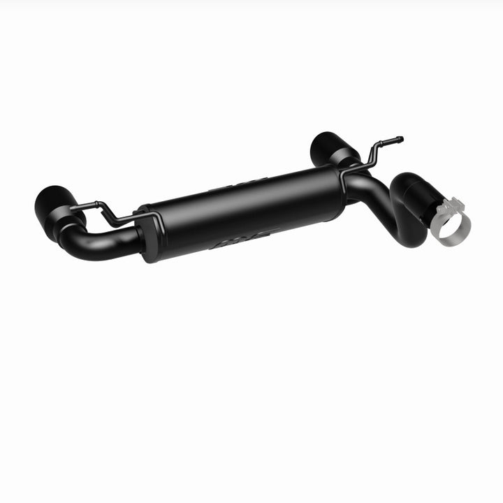 Magnaflow Axle-Back Exhaust for 2018+ Jeep Wrangler 3.6L with Dual Black Tip - OneFastShop
