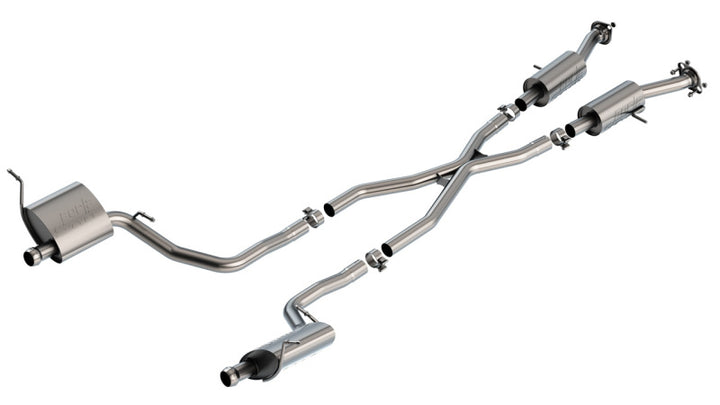 Borla S-Type Cat-Back Exhaust System for 14-20 Jeep Grand Cherokee V6