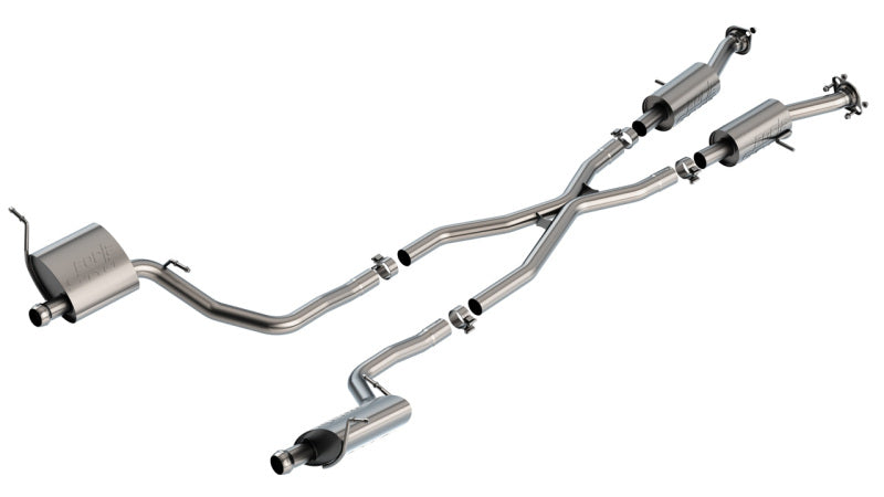 Borla S-Type Cat-Back Exhaust System for 14-20 Jeep Grand Cherokee V6 - OneFastShop