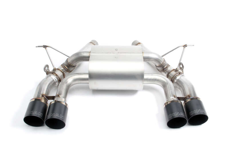 Dinan Free Flow Axle-Back Exhaust - BMW M3/M4 (F80/F82/F83) 2015-2020 - Black Tips