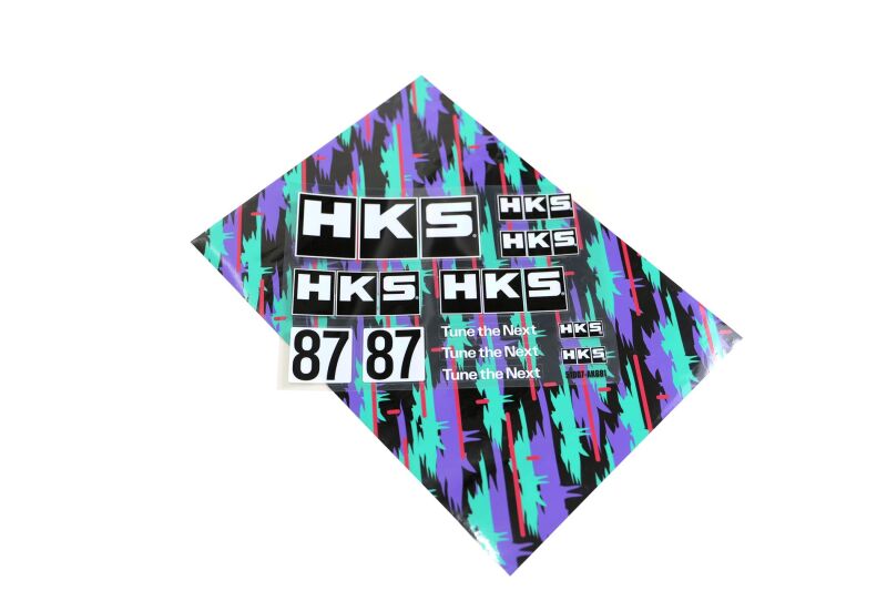 HKS Multi Sticker Sheet Oilcolor A4 HKS Multi Sticker Sheet Oilcolor A4