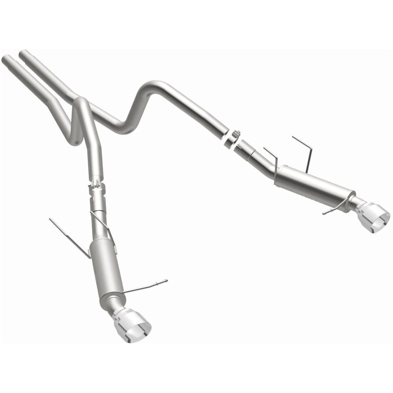 Magnaflow Cat-Back Exhaust System 15245 for 2014 Ford Mustang V6 3.7L Dual Split Rear Polished Stainless - Comp Series - OneFastShop