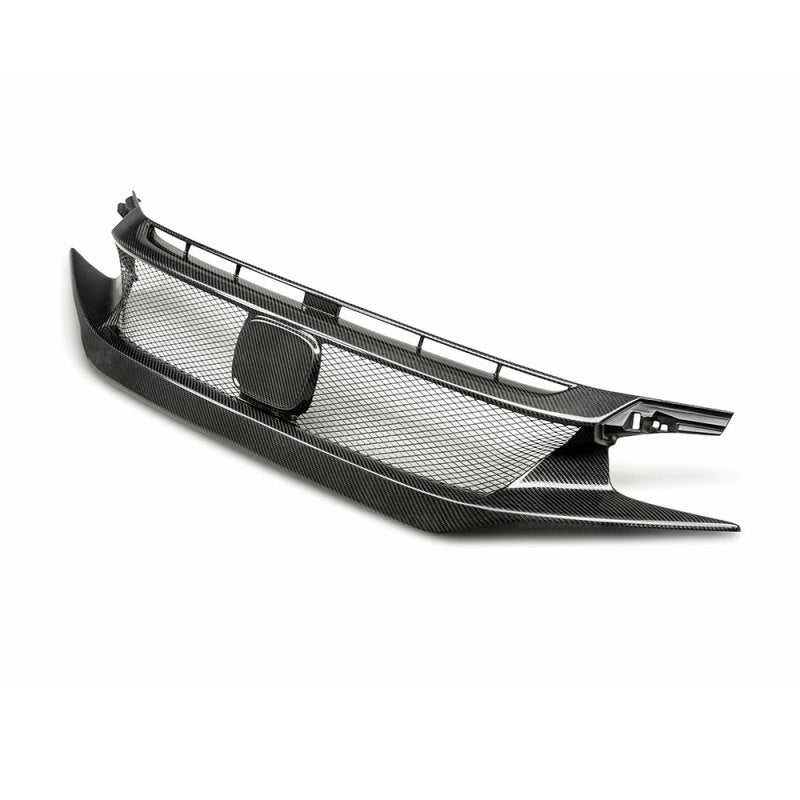 Seibon CV-Style Carbon Fiber Front Grill for 17-18 Honda Civic Type R