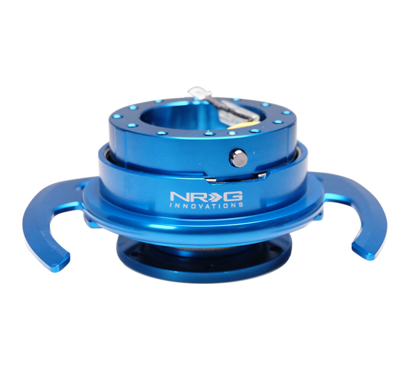NRG Innovations Gen 4.0 Quick Release Kit - Universal 6-Bolt - Blue, image 2