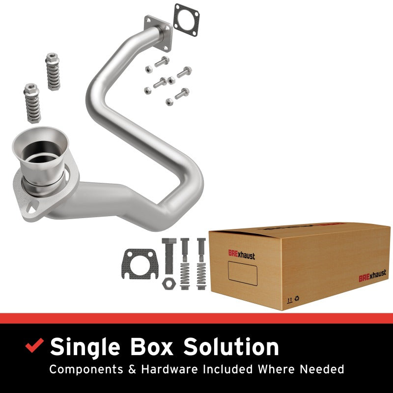 BRE Exhaust Front Pipe Kit 87-92 Wrangler 2.5L 4.0L 4.2L