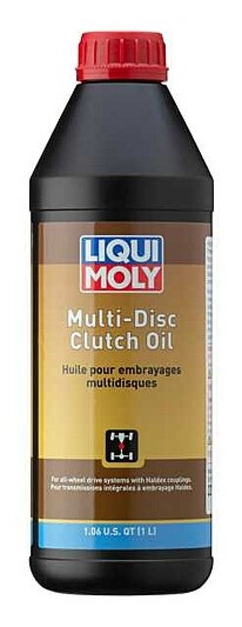 LIQUI MOLY 1L Multi-Disc Clutch Gear Oil for 2015–2016 Audi A3 Premium/Premium Plus/Prestige and More (Specifically for Haldex AWD/Quattro/4Motion)
