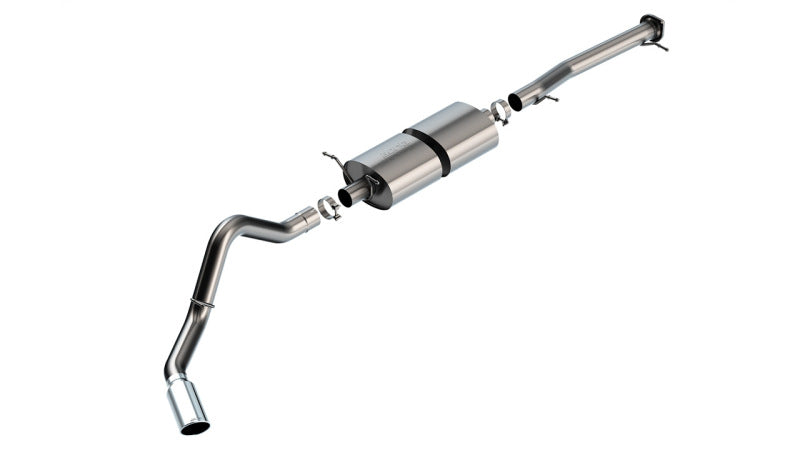 Borla Cat-Back S-Type Exhaust for 20-22 Chevrolet/GMC Silverado/Sierra 6.6L - T-304 SS Brushed - OneFastShop