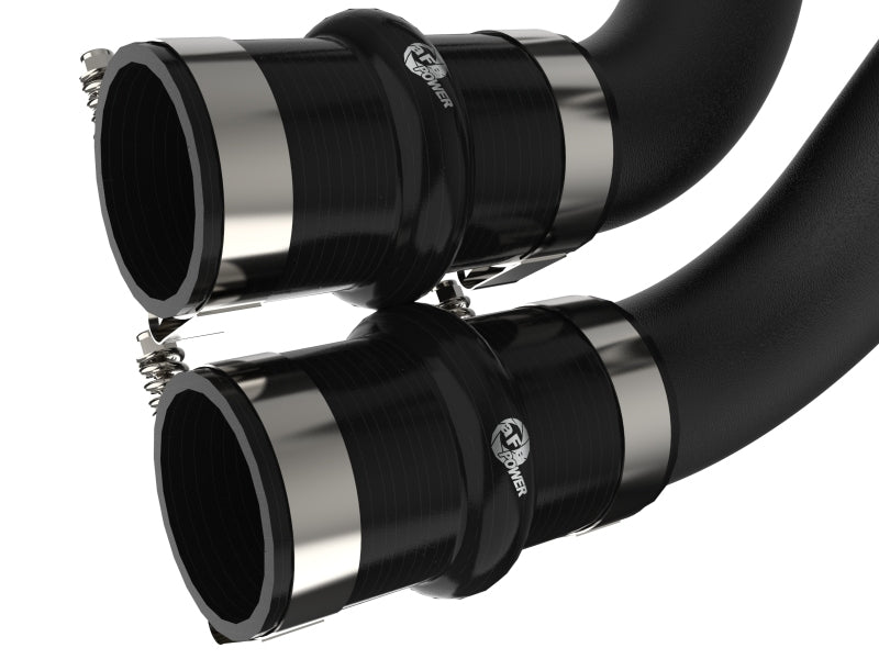 aFe BladeRunner Aluminum Charge Pipe Kit for Ford F-150 Ecoboost V6-3.5L(tt) Black