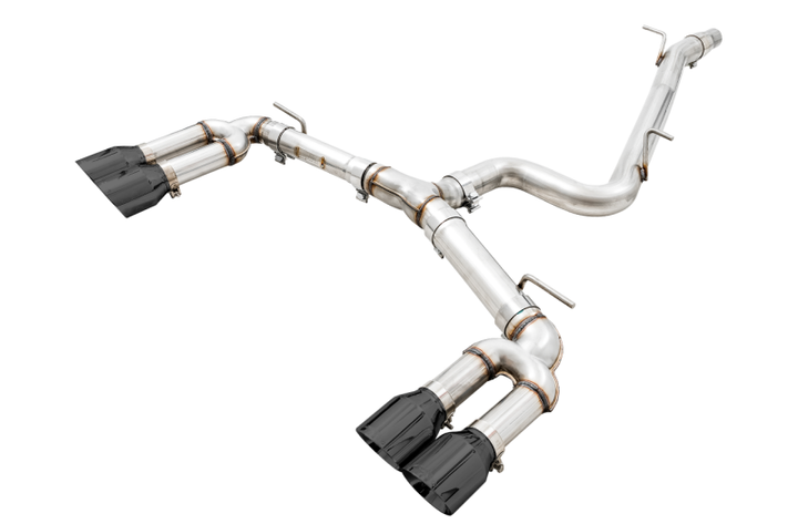 AWE Tuning Audi 8V S3 Track Edition Exhaust w/Diamond Black Tips 102mm.