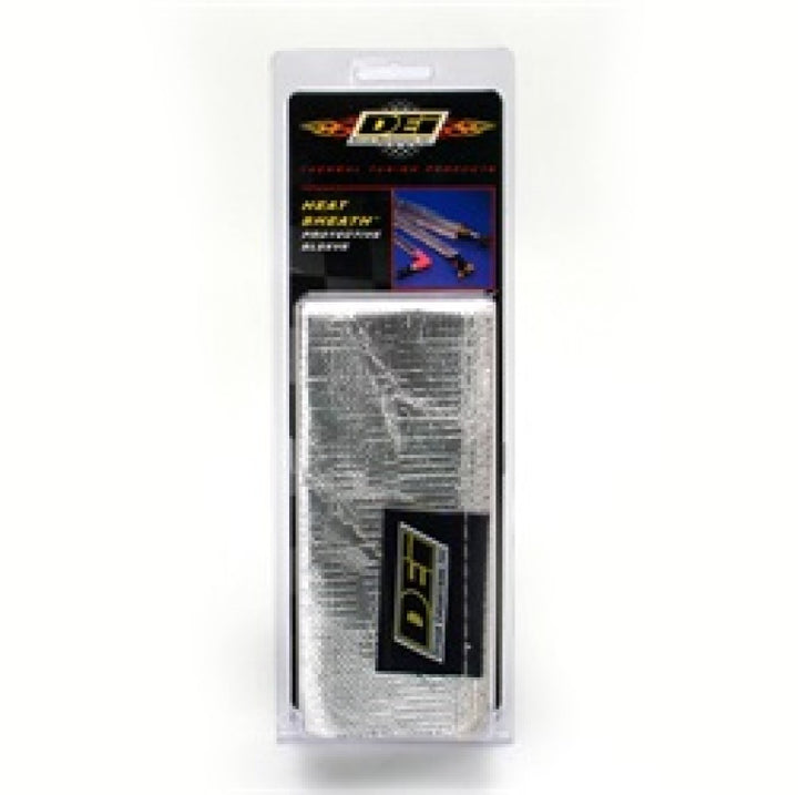 DEI Heat Sheath 1-1/2in I.D. x 3ft - Aluminized Sleeving - Sewn Edge.