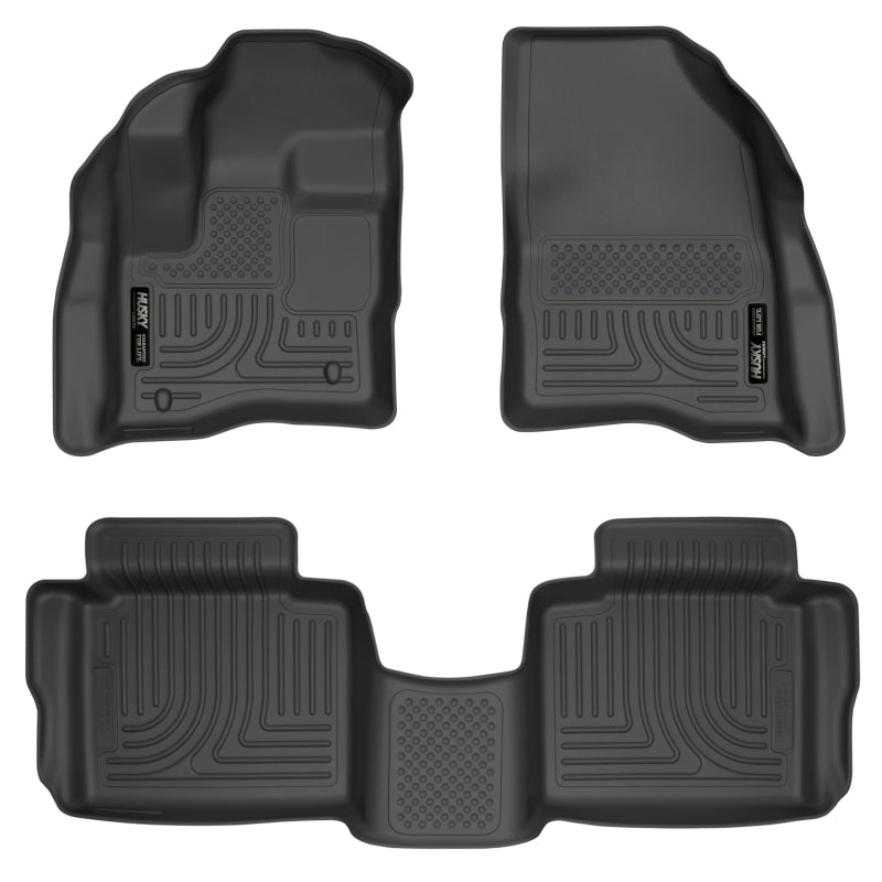 Husky Liners WeatherBeater Combo Black Floor Liners for 10-13 Ford Taurus