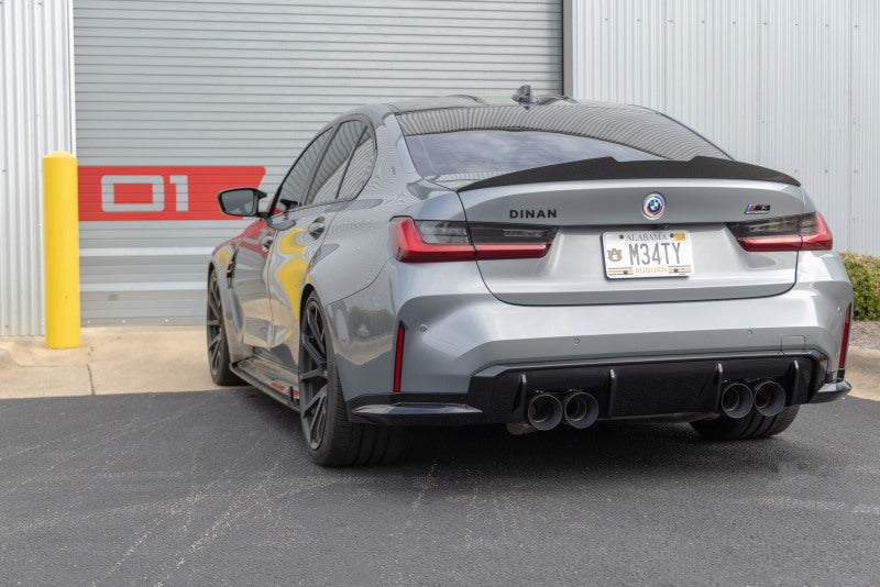 Dinan Valved Axle-Back Exhaust - BMW M3 / M4 (G80/G82/G83) 2021-2026 - Black Tips, image 8