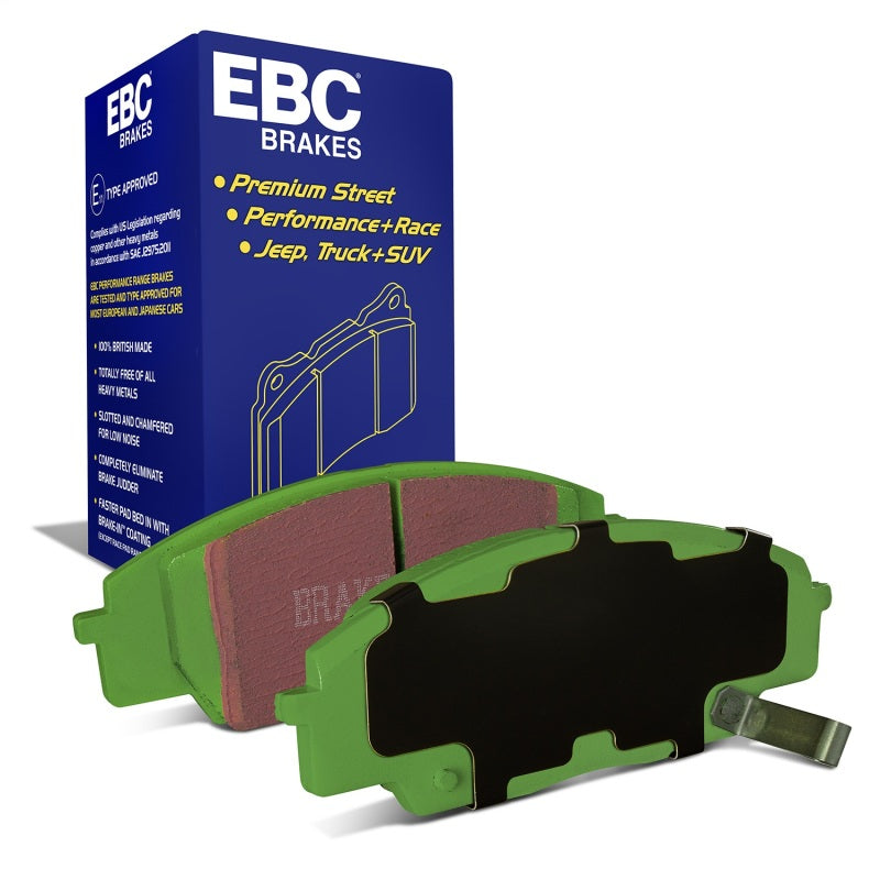 EBC Greenstuff Front Brake Pads - Acura RSX / Honda Civic / Honda S2000 2000-2011