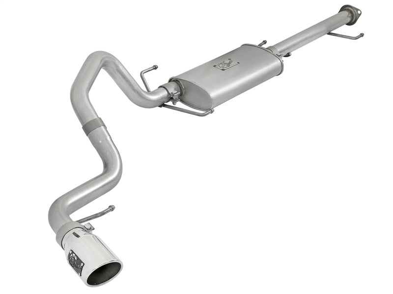 aFe Scorpion 2-1/2in Alum Steel Cat-Back Exhaust with Polished Tips for 2007-2017 Toyota FJ Cruiser V6 4.0L