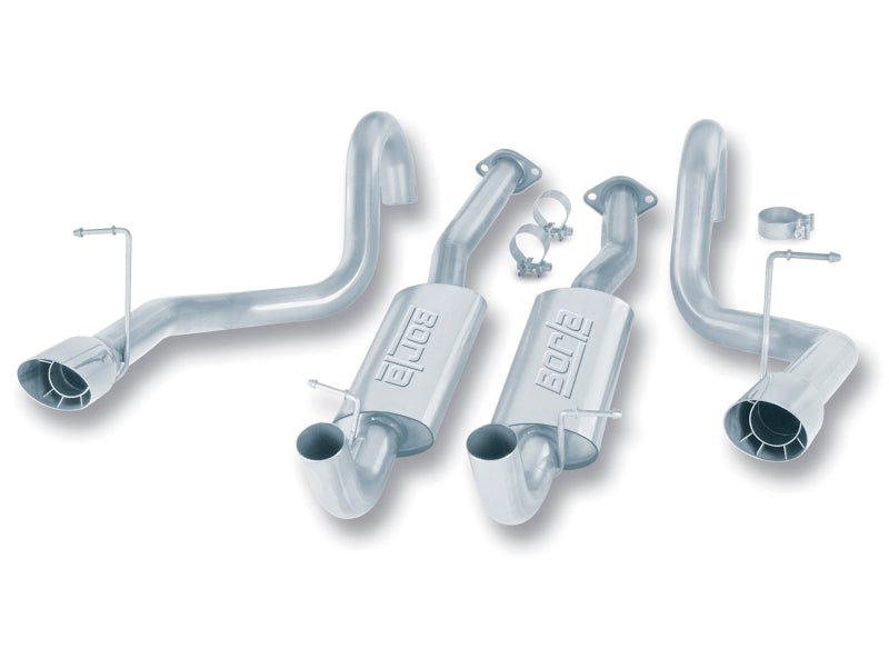Borla Stainless Steel Catback Exhaust for 94-95 Ford Mustang GT/Cobra V8 5.0L - OneFastShop