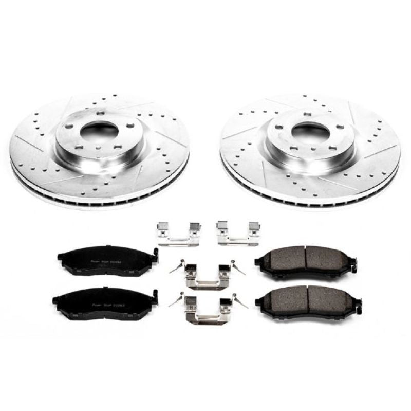 PowerStop Z23 Evolution Sport Brake Kit for 08-12 Infiniti EX35