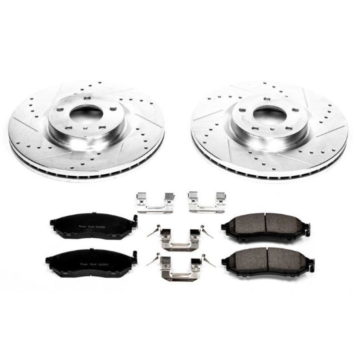 PowerStop Z23 Evolution Sport Brake Kit for 08-12 Infiniti EX35