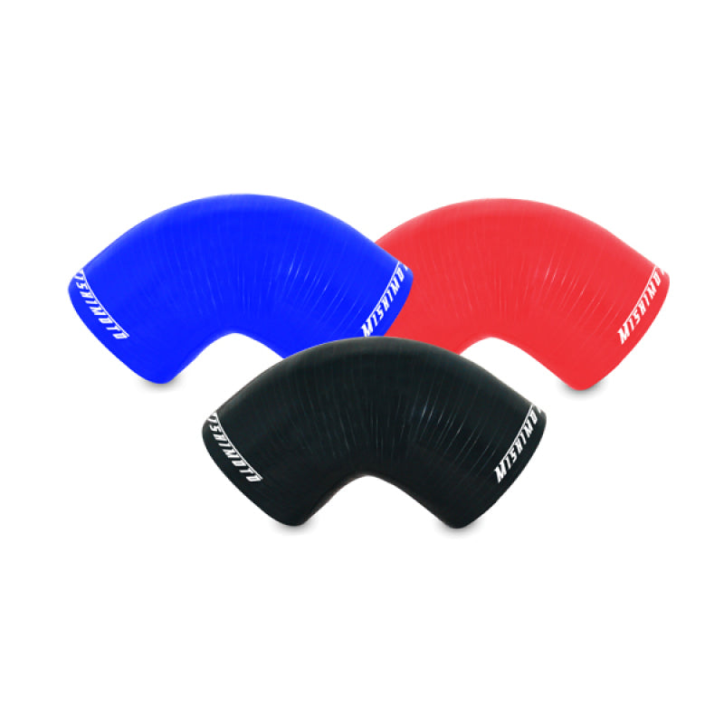 Mishimoto 2.5in 90 Degree Silicone Coupler - Black