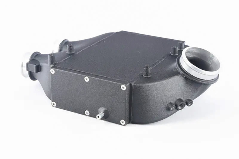CSF Top Mount Charge-Air-Cooler Crinkle Black for 2014+ BMW M3/M4 (F8X)