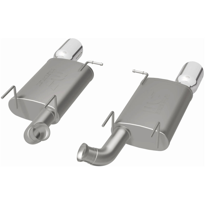 Magnaflow Street Series Axle-Back Exhaust System for 2011 Ford Mustang 3.7L - OneFastShop